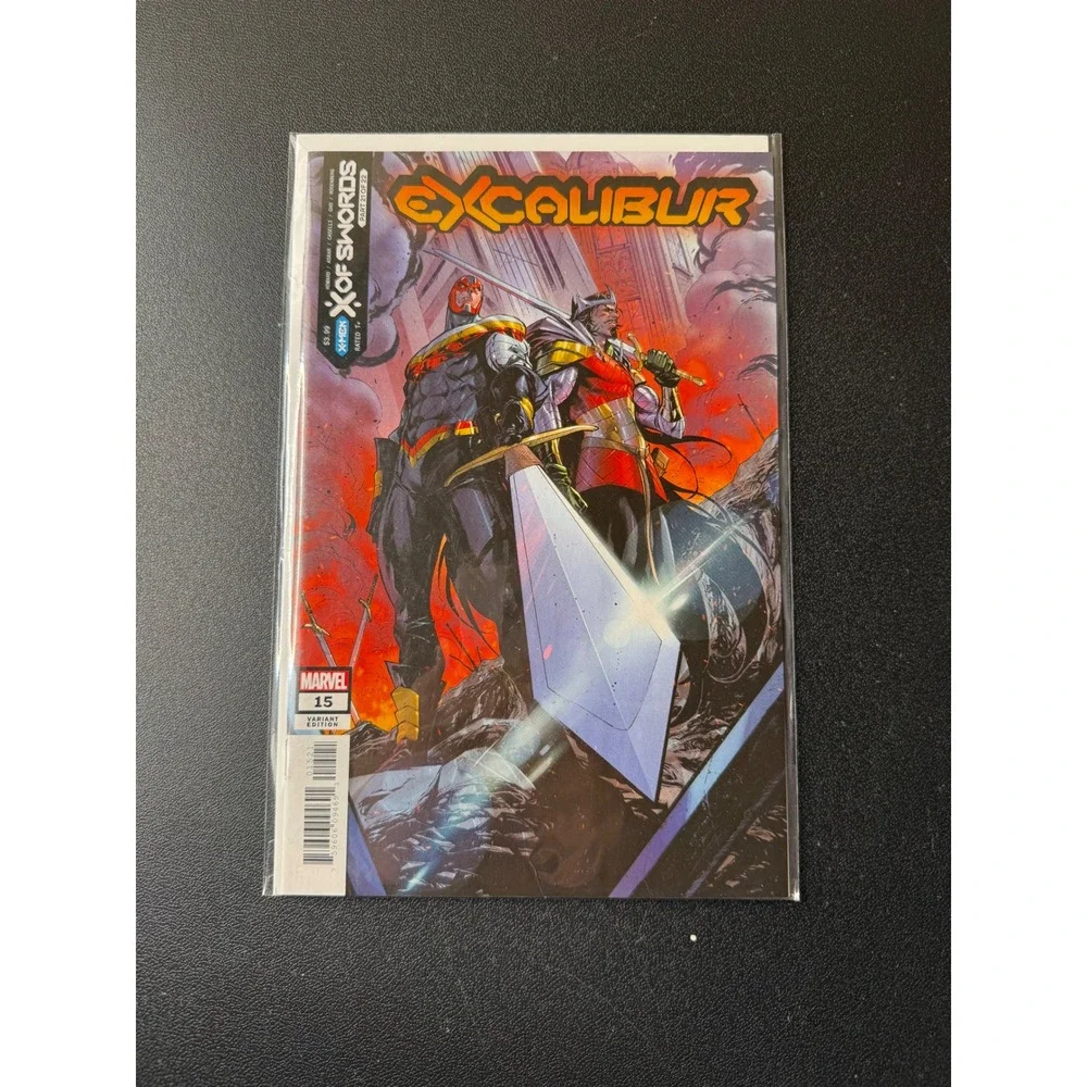 Marvel‎ Excalibur 15 X of Swords Part 21 Mahmud Asrar Variant Captain Britain